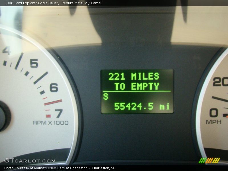Redfire Metallic / Camel 2008 Ford Explorer Eddie Bauer