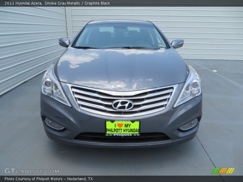 Smoke Gray Metallic / Graphite Black 2013 Hyundai Azera
