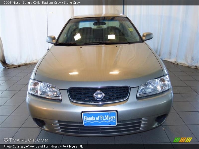 Radium Gray / Stone Gray 2003 Nissan Sentra GXE