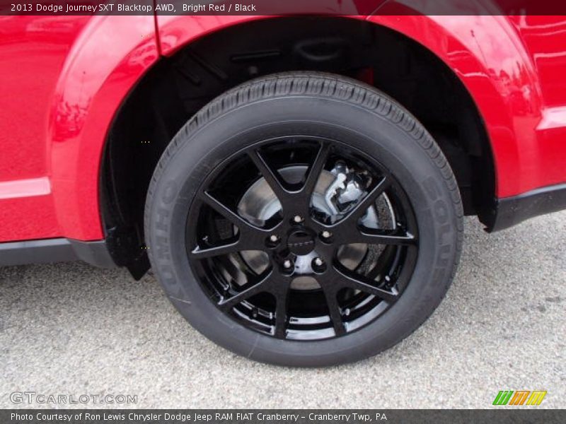  2013 Journey SXT Blacktop AWD Wheel