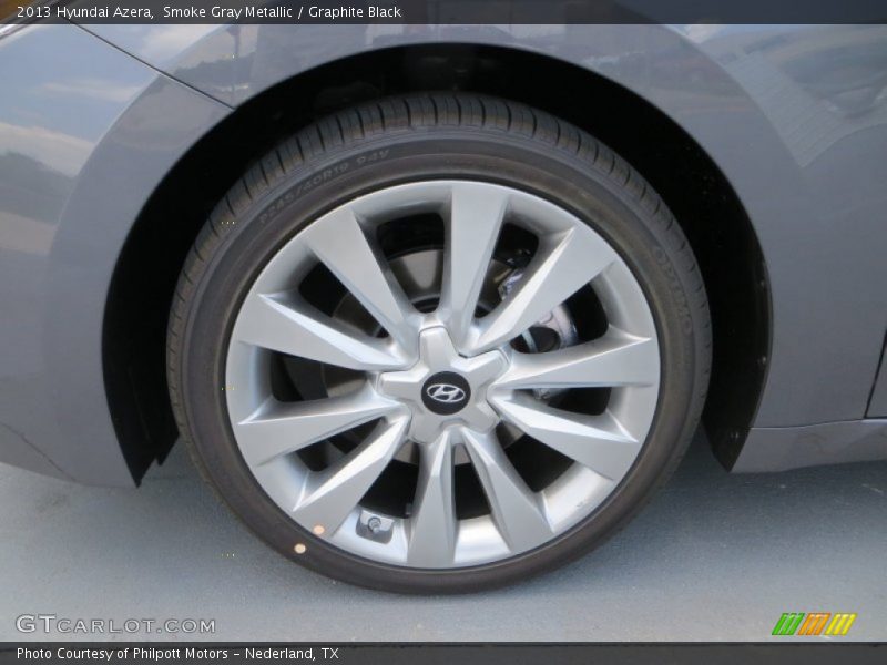 Smoke Gray Metallic / Graphite Black 2013 Hyundai Azera
