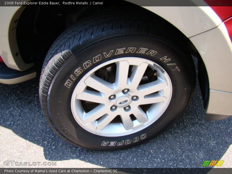 Redfire Metallic / Camel 2008 Ford Explorer Eddie Bauer
