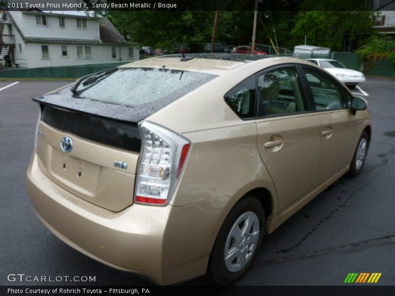 Sandy Beach Metallic / Bisque 2011 Toyota Prius Hybrid II
