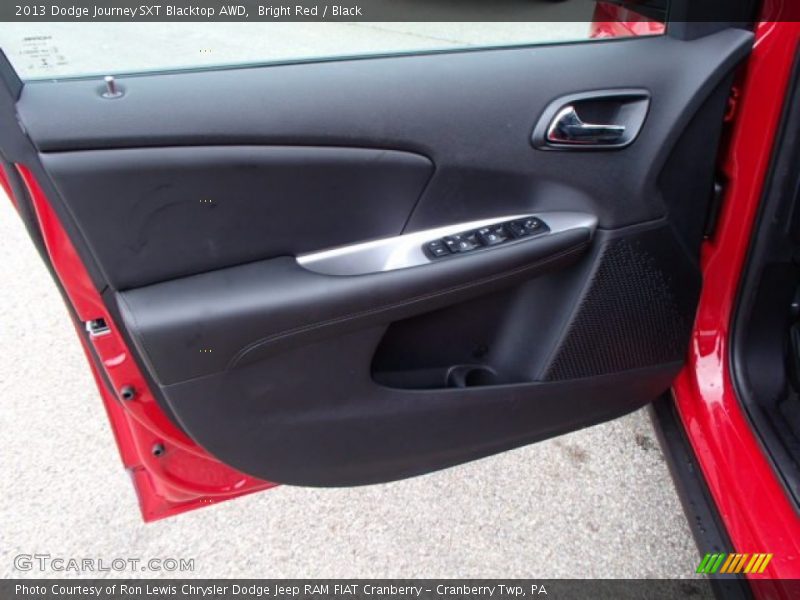 Bright Red / Black 2013 Dodge Journey SXT Blacktop AWD