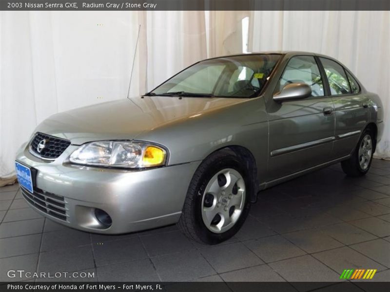 Radium Gray / Stone Gray 2003 Nissan Sentra GXE