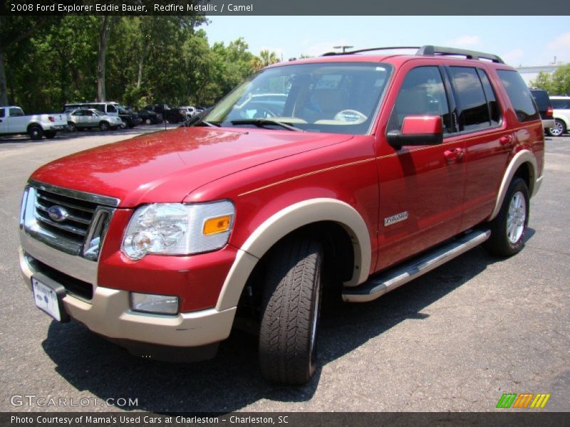 Redfire Metallic / Camel 2008 Ford Explorer Eddie Bauer