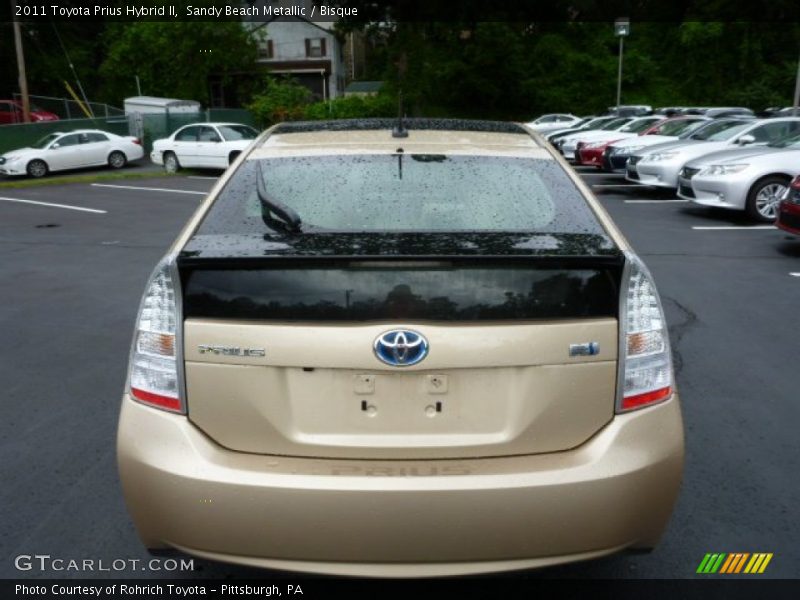 Sandy Beach Metallic / Bisque 2011 Toyota Prius Hybrid II