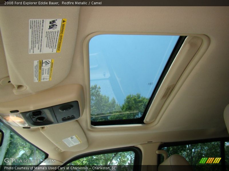 Redfire Metallic / Camel 2008 Ford Explorer Eddie Bauer
