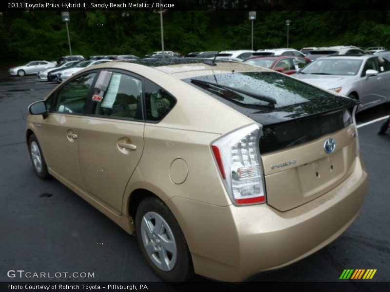 Sandy Beach Metallic / Bisque 2011 Toyota Prius Hybrid II