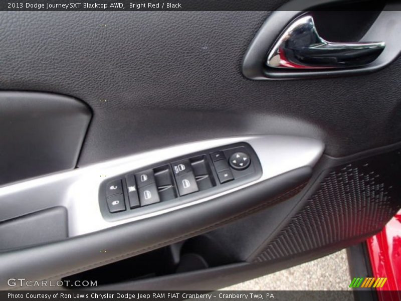 Bright Red / Black 2013 Dodge Journey SXT Blacktop AWD