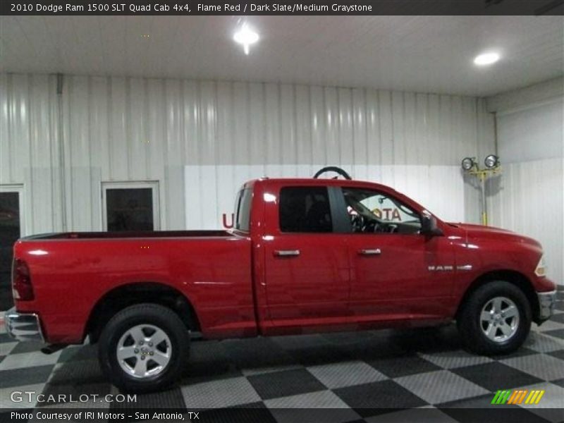 Flame Red / Dark Slate/Medium Graystone 2010 Dodge Ram 1500 SLT Quad Cab 4x4