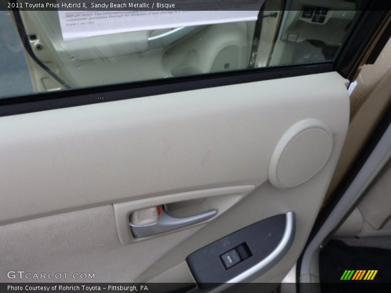 Sandy Beach Metallic / Bisque 2011 Toyota Prius Hybrid II