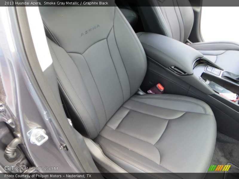Smoke Gray Metallic / Graphite Black 2013 Hyundai Azera