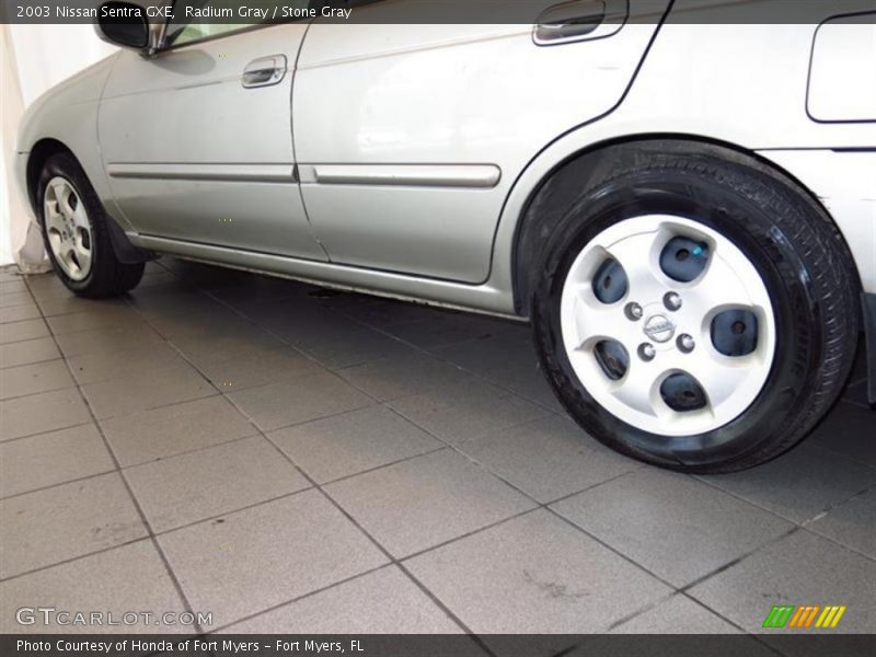 Radium Gray / Stone Gray 2003 Nissan Sentra GXE