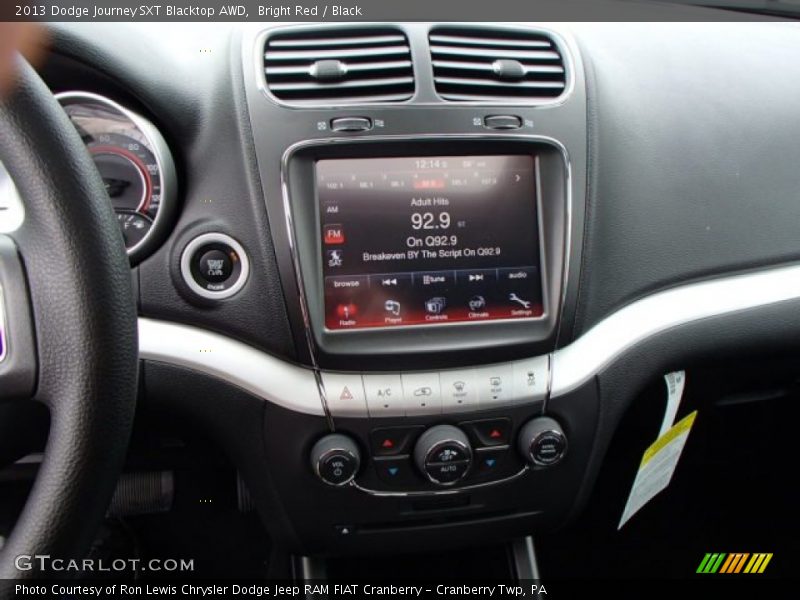 Bright Red / Black 2013 Dodge Journey SXT Blacktop AWD