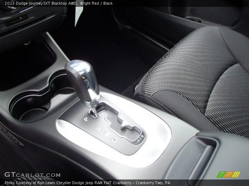 Bright Red / Black 2013 Dodge Journey SXT Blacktop AWD