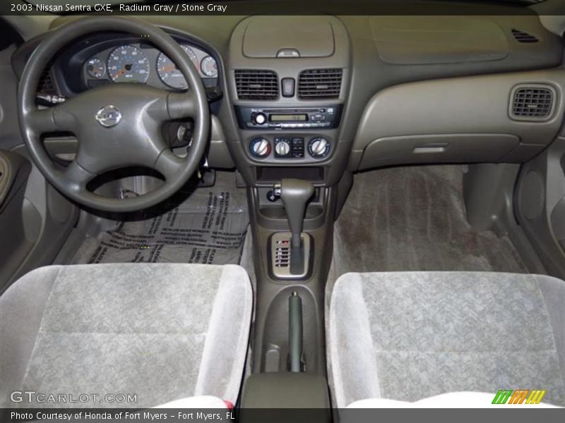 Dashboard of 2003 Sentra GXE