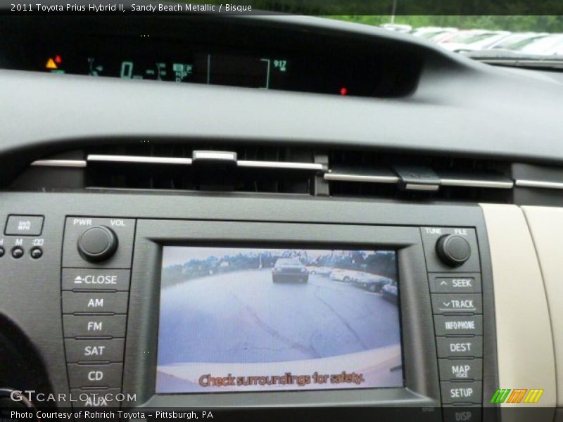 Sandy Beach Metallic / Bisque 2011 Toyota Prius Hybrid II