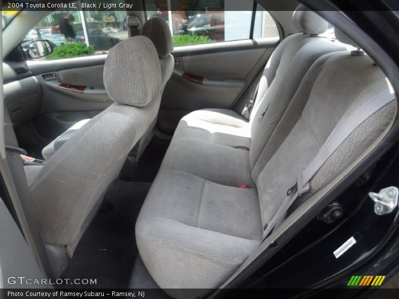 Black / Light Gray 2004 Toyota Corolla LE