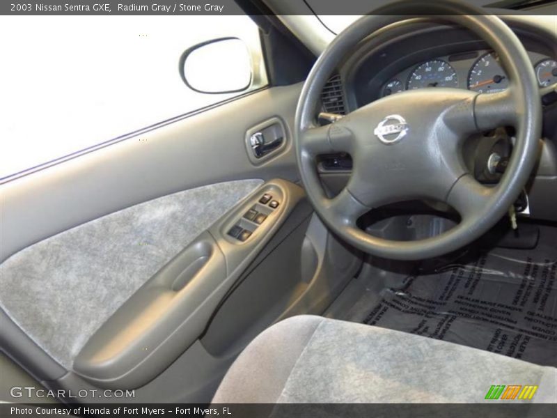 Radium Gray / Stone Gray 2003 Nissan Sentra GXE