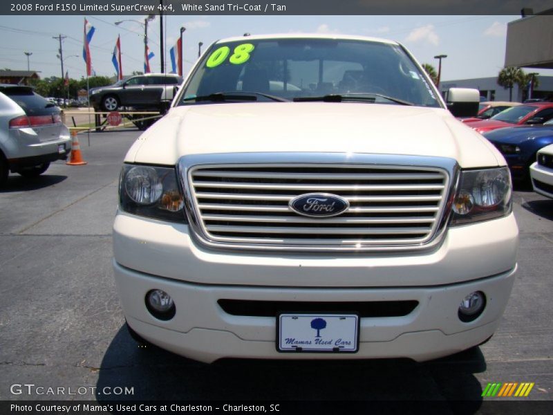White Sand Tri-Coat / Tan 2008 Ford F150 Limited SuperCrew 4x4
