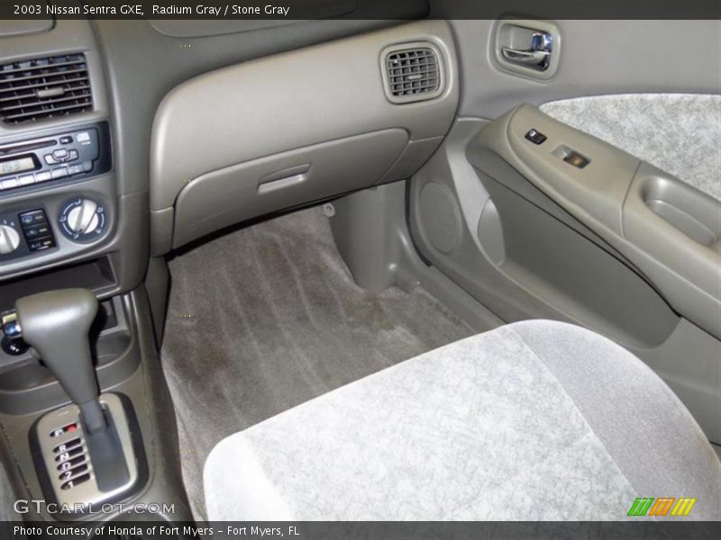 Radium Gray / Stone Gray 2003 Nissan Sentra GXE