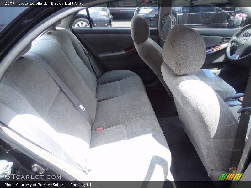 Black / Light Gray 2004 Toyota Corolla LE
