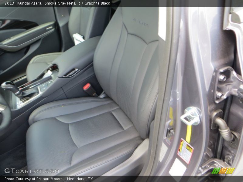 Smoke Gray Metallic / Graphite Black 2013 Hyundai Azera