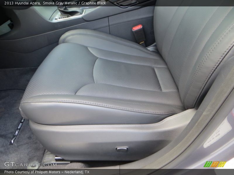 Smoke Gray Metallic / Graphite Black 2013 Hyundai Azera