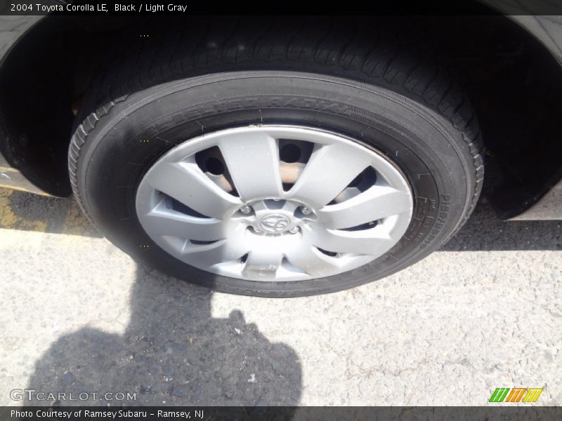 Black / Light Gray 2004 Toyota Corolla LE