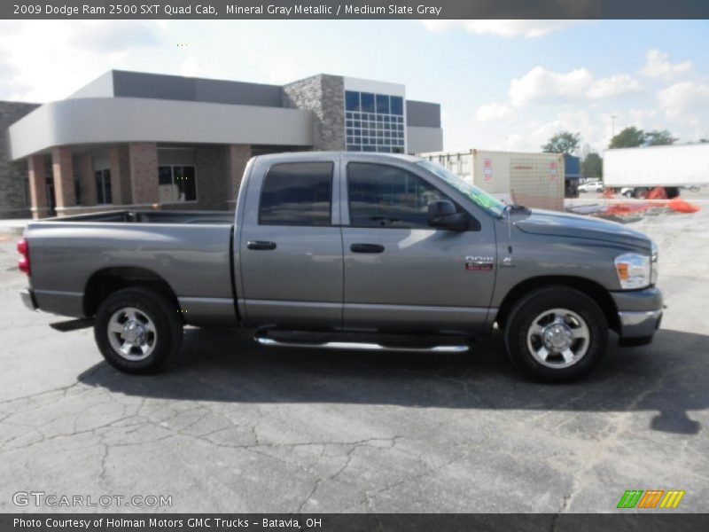 Mineral Gray Metallic / Medium Slate Gray 2009 Dodge Ram 2500 SXT Quad Cab
