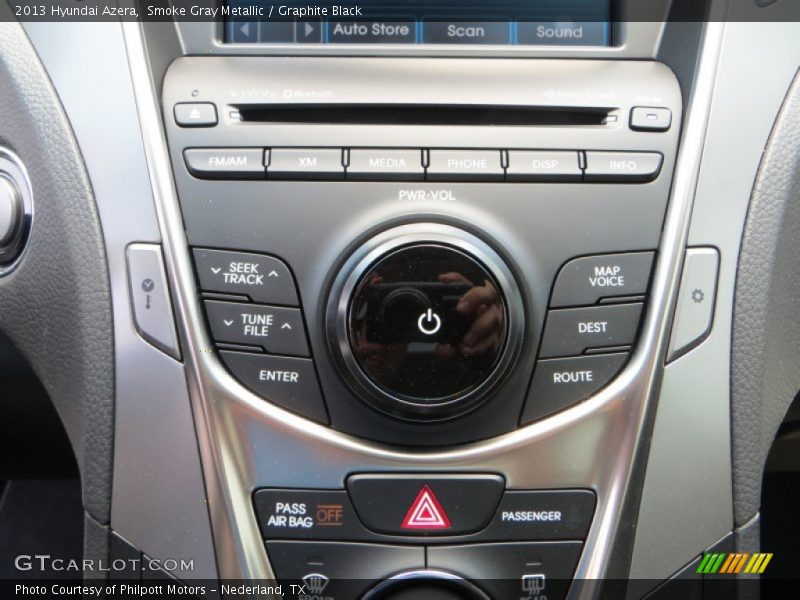 Smoke Gray Metallic / Graphite Black 2013 Hyundai Azera