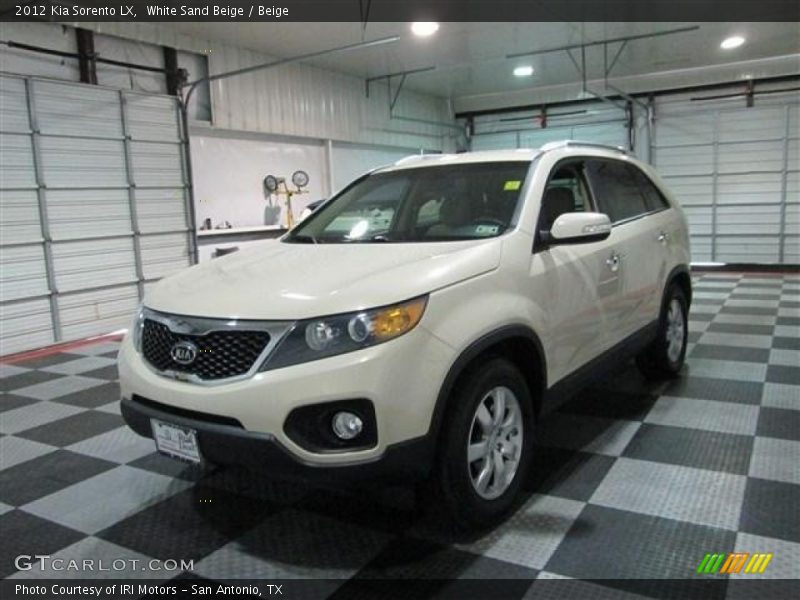 White Sand Beige / Beige 2012 Kia Sorento LX