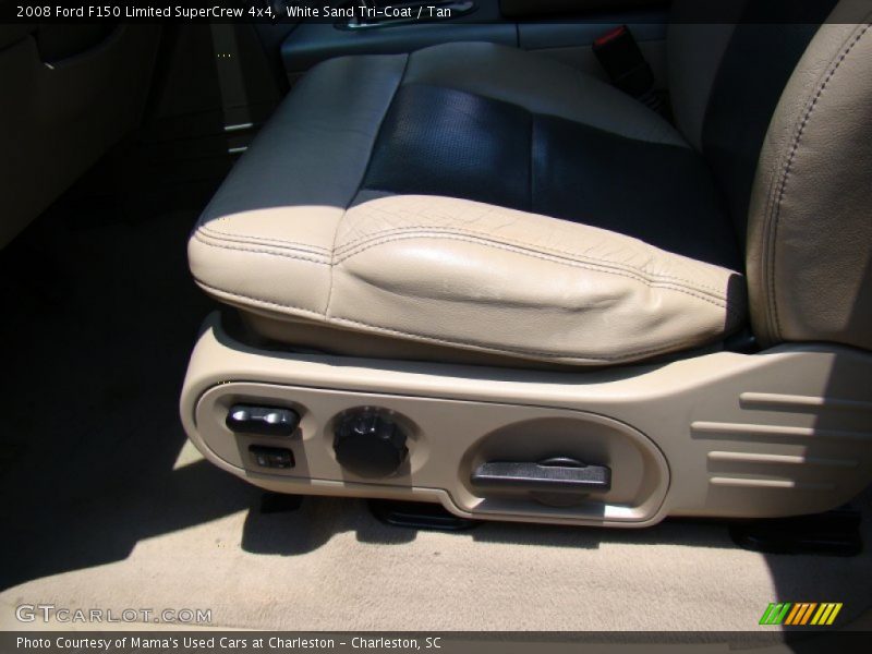 White Sand Tri-Coat / Tan 2008 Ford F150 Limited SuperCrew 4x4