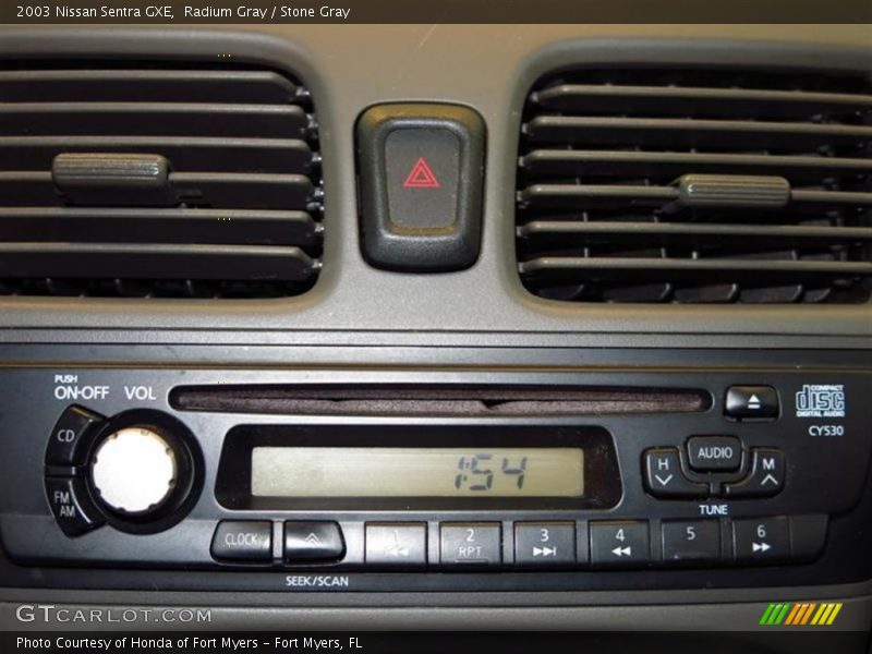 Radium Gray / Stone Gray 2003 Nissan Sentra GXE