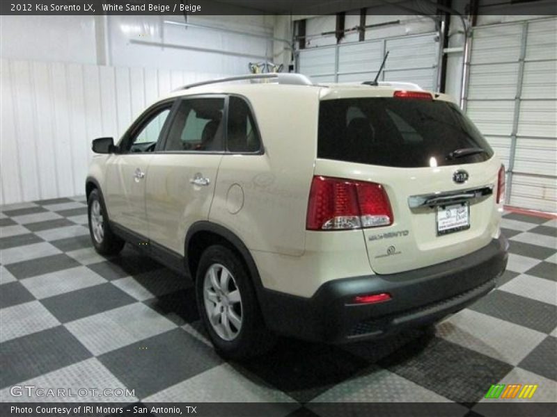 White Sand Beige / Beige 2012 Kia Sorento LX