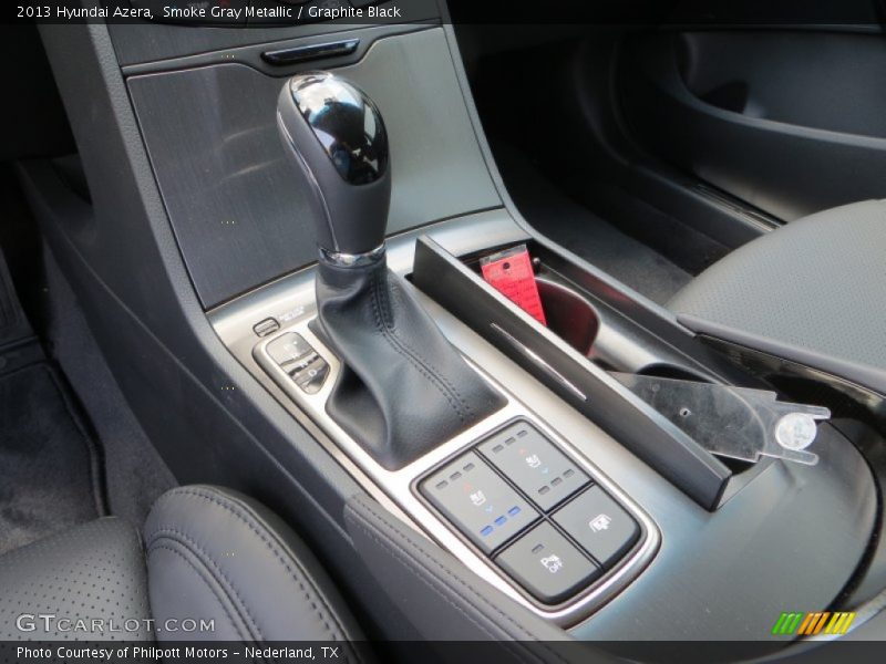 Smoke Gray Metallic / Graphite Black 2013 Hyundai Azera