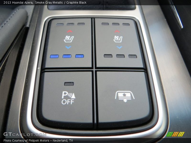 Smoke Gray Metallic / Graphite Black 2013 Hyundai Azera