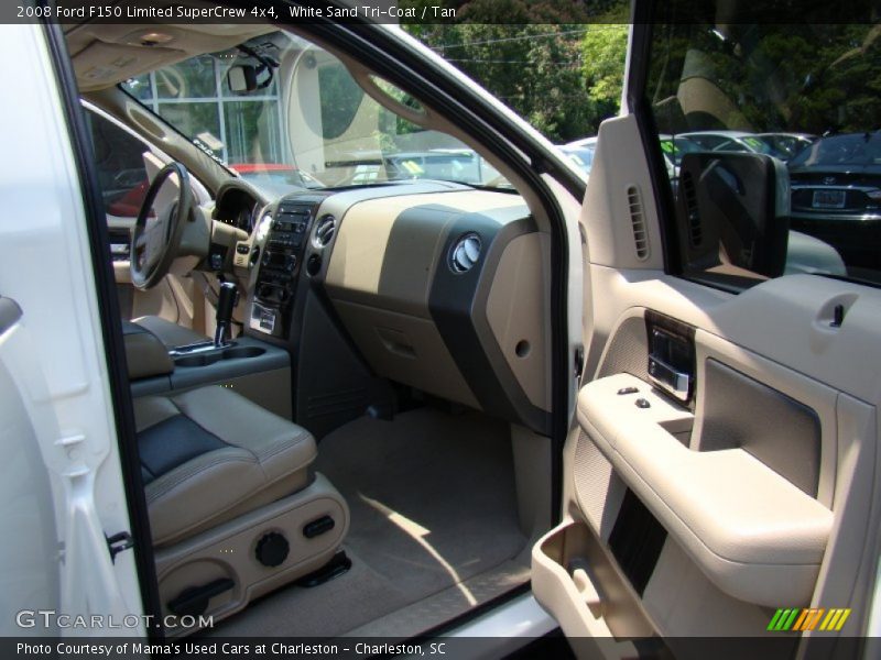 White Sand Tri-Coat / Tan 2008 Ford F150 Limited SuperCrew 4x4