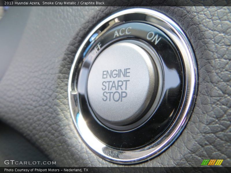 Smoke Gray Metallic / Graphite Black 2013 Hyundai Azera