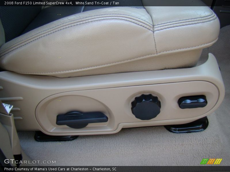 White Sand Tri-Coat / Tan 2008 Ford F150 Limited SuperCrew 4x4