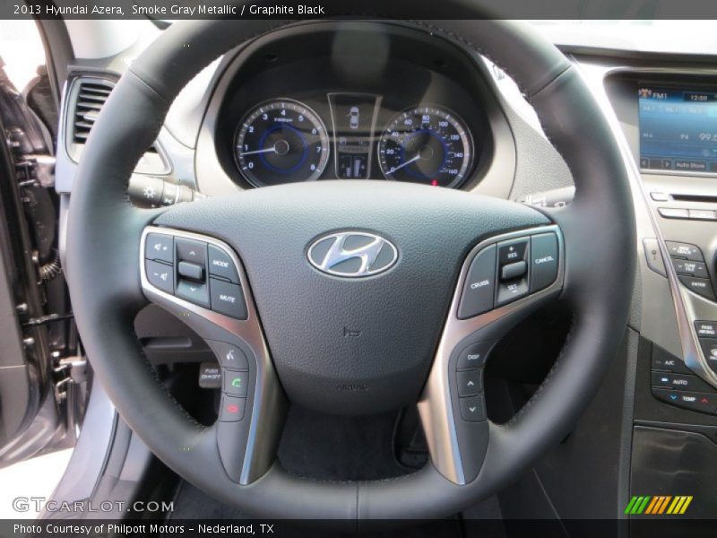 Smoke Gray Metallic / Graphite Black 2013 Hyundai Azera