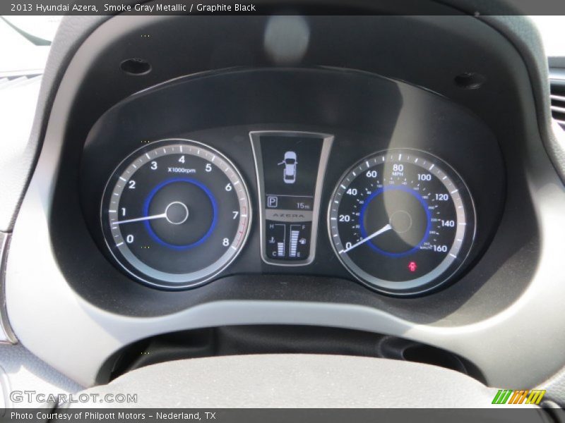 Smoke Gray Metallic / Graphite Black 2013 Hyundai Azera