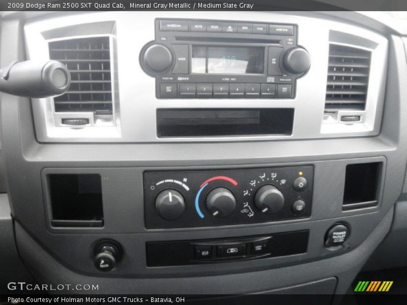 Controls of 2009 Ram 2500 SXT Quad Cab