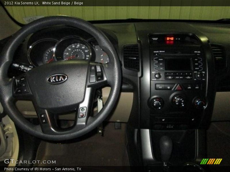 White Sand Beige / Beige 2012 Kia Sorento LX