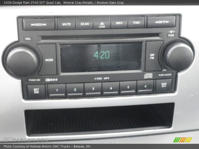 Audio System of 2009 Ram 2500 SXT Quad Cab