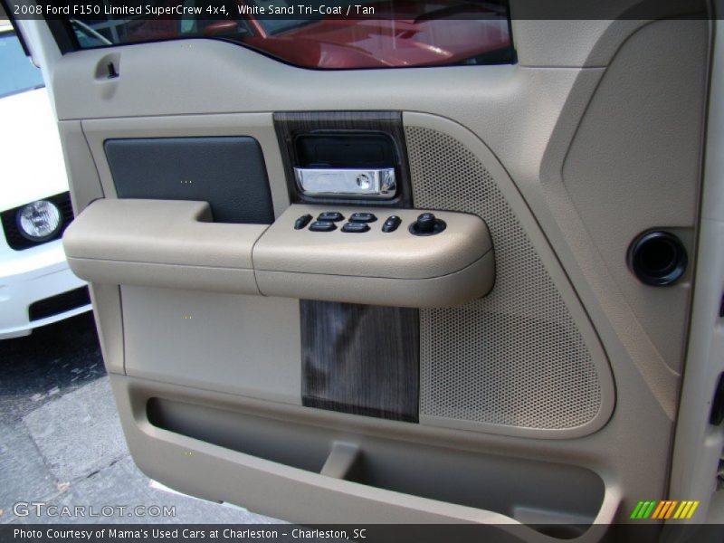 White Sand Tri-Coat / Tan 2008 Ford F150 Limited SuperCrew 4x4