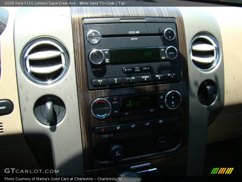 White Sand Tri-Coat / Tan 2008 Ford F150 Limited SuperCrew 4x4