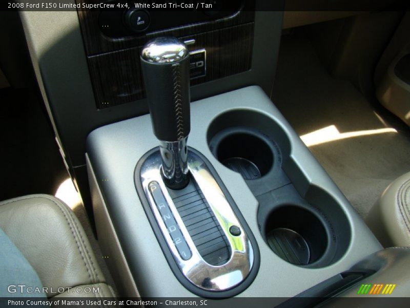 White Sand Tri-Coat / Tan 2008 Ford F150 Limited SuperCrew 4x4