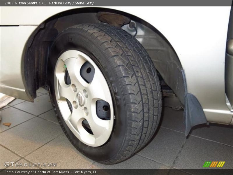 Radium Gray / Stone Gray 2003 Nissan Sentra GXE